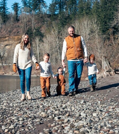 Women's Sherpa Lined Vest - Relaxed Fit - Washed Duck