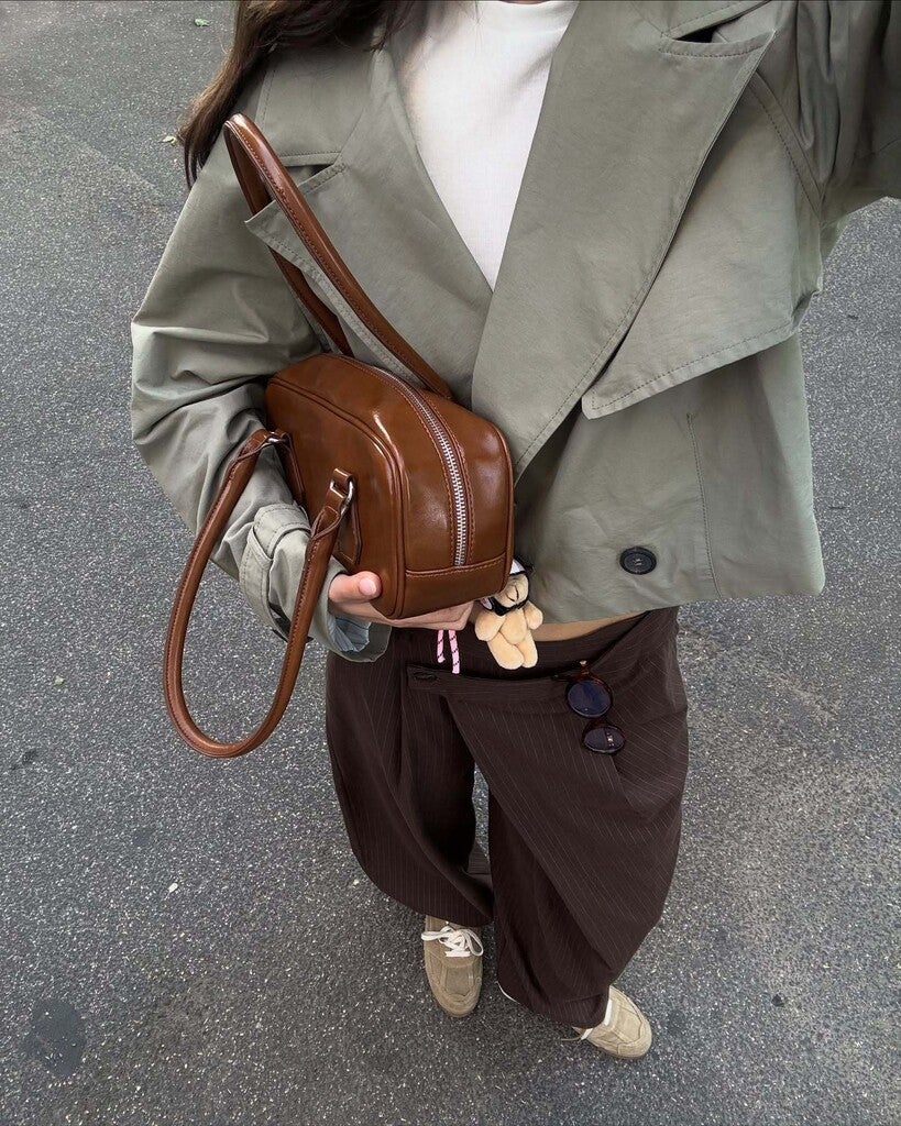 Mocassino con dettaglio arricciato