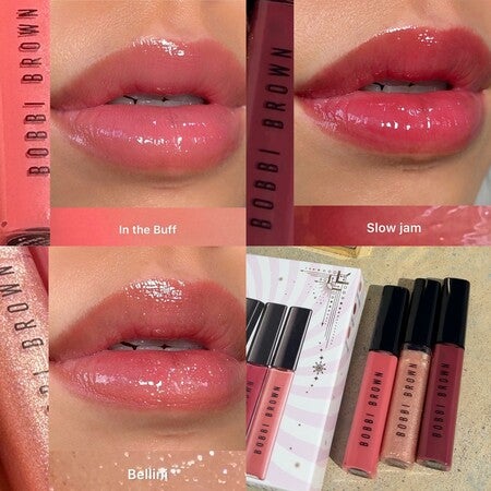 ミニ クラッシュド オイル インフューズド グロス トリオ | ボビイ