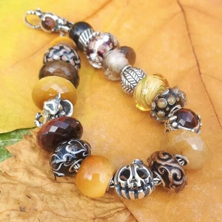 トロールビーズ ゴールデン ルチルクォーツ・ビーズ ゴールデン ルチルクォーツ・ビーズ – トロールビーズ