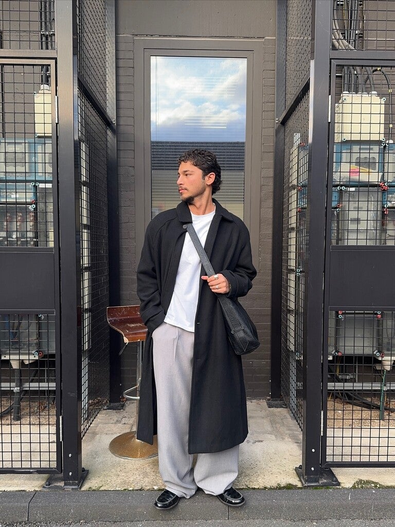 Pantalon super baggy fit tailoring