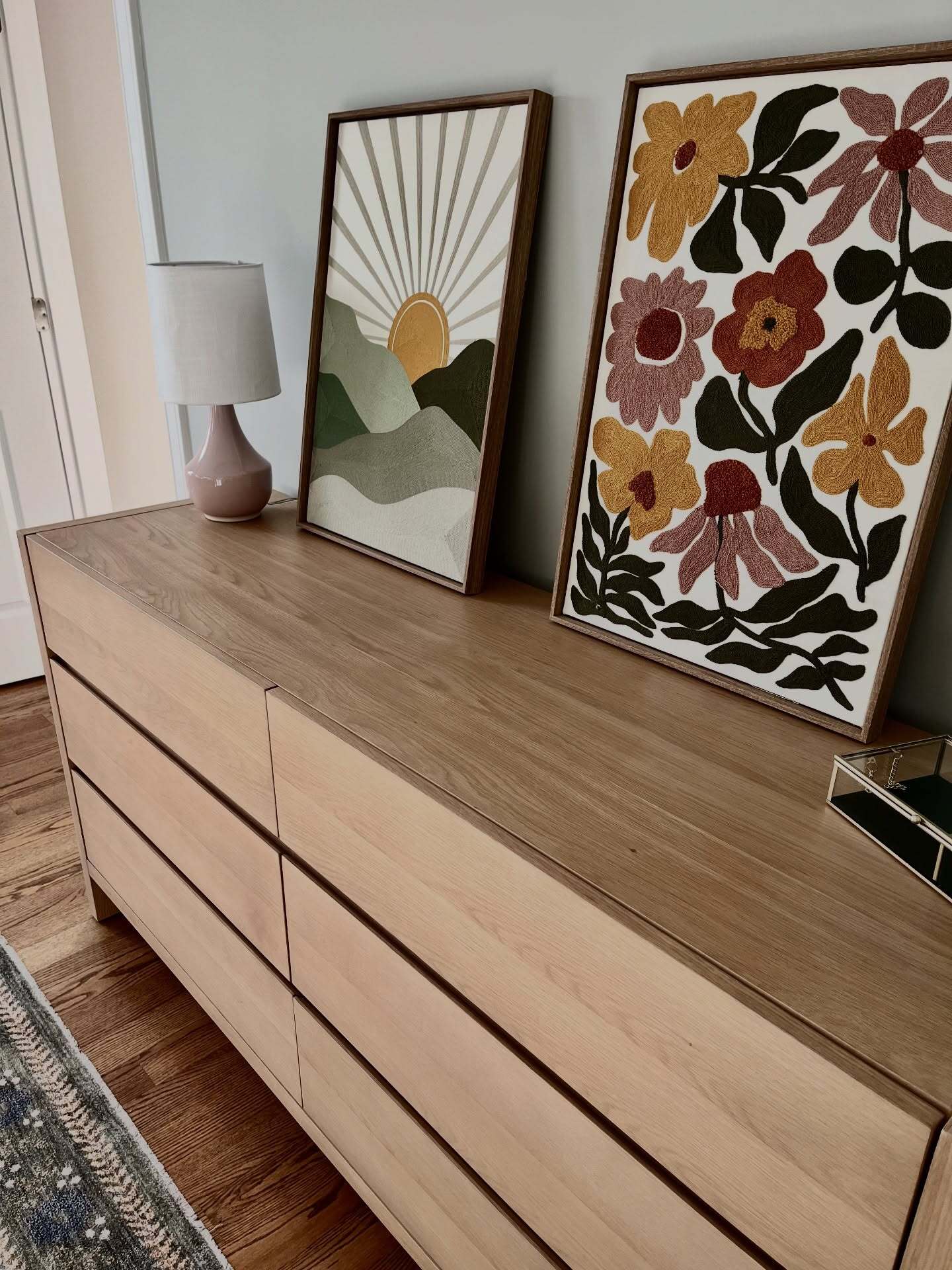Torme White Oak 6-Drawer Double Dresser | Article