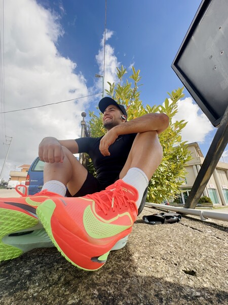 Buy Nike Zoom Fly 6 Men's Road Racing Shoes - Bright Crimson/Lime