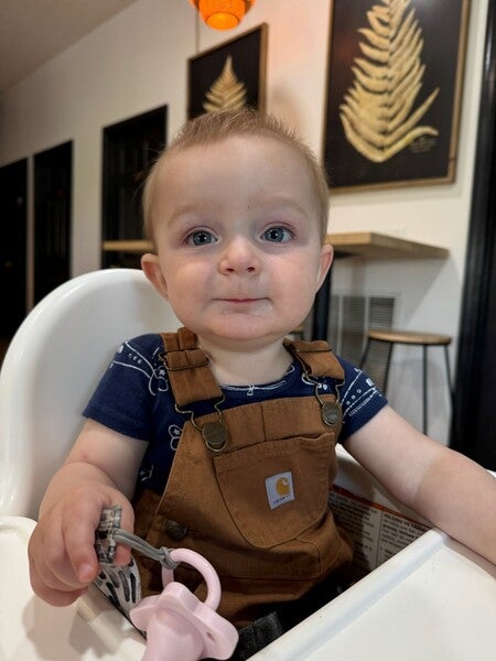 Kids' Long Sleeve Quilted Zip-Front Coverall (Baby) | 24M | Carhartt