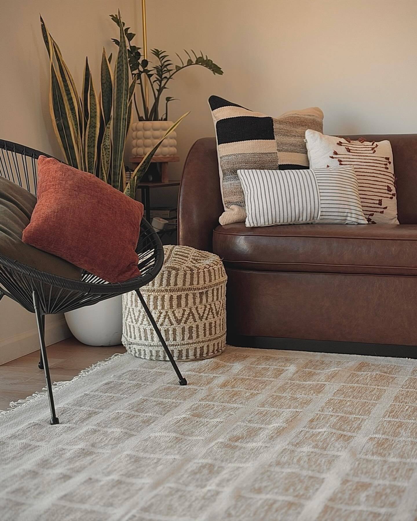 Norell 5x8 Windowpane Handmade Area Rug | Article