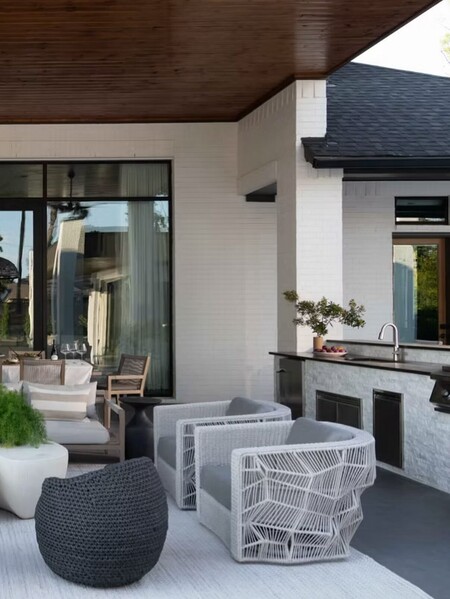 Palecek Garden and Patio DORSEY OUTDOOR SWIVEL LOUNGE CHAIR