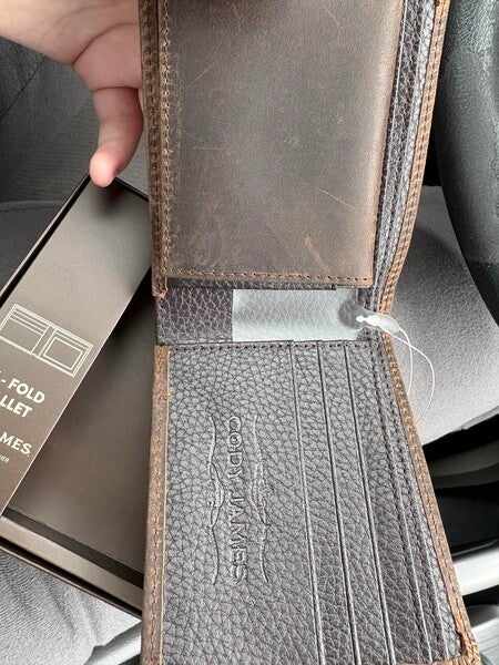 Cody James Men's Croc Embossed Bifold Wallet | Boot Barn