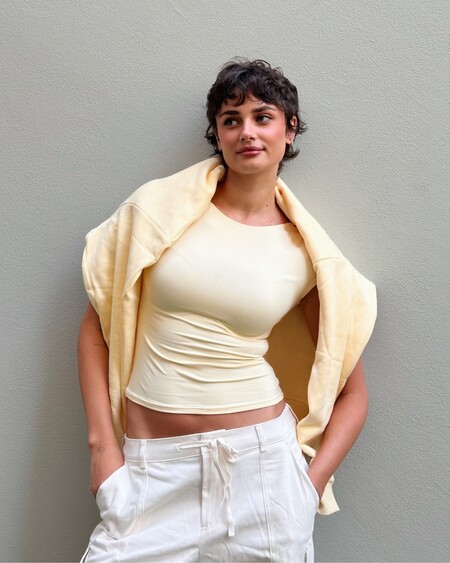 Accolade Crew Neck Pullover - Bone