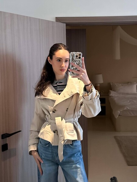 Funnel neck trench jacket - #bershkastyle - Women | Bershka