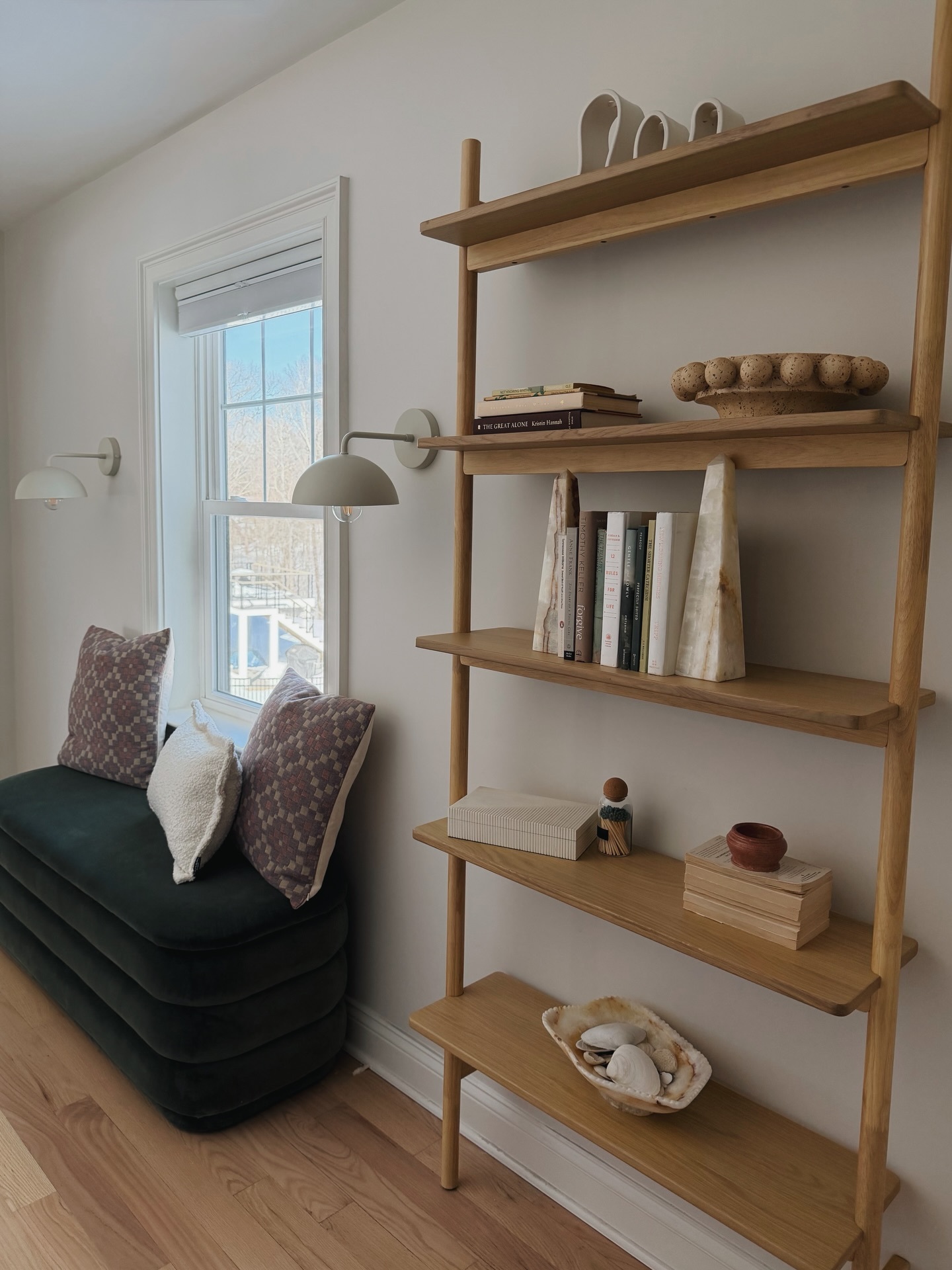 Rolph Plush Pacific Rust Velvet Storage Bench | Article