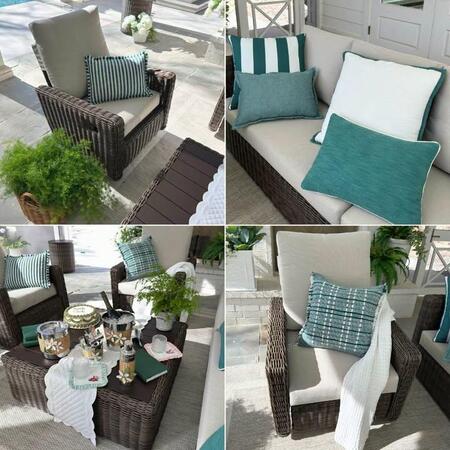 image by At Home containing pillow, picture, outdoor, furniture, pad