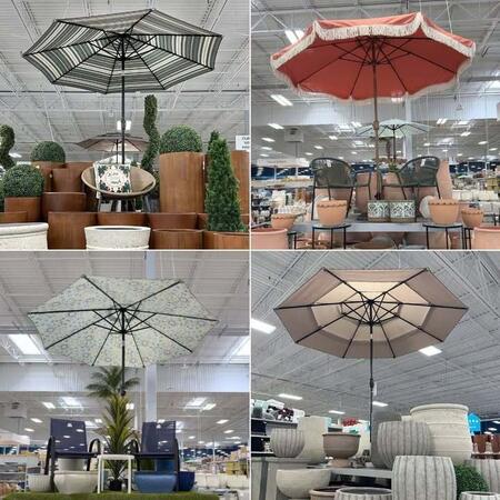 image by At Home containing umbrella, chair, photo, room, collage