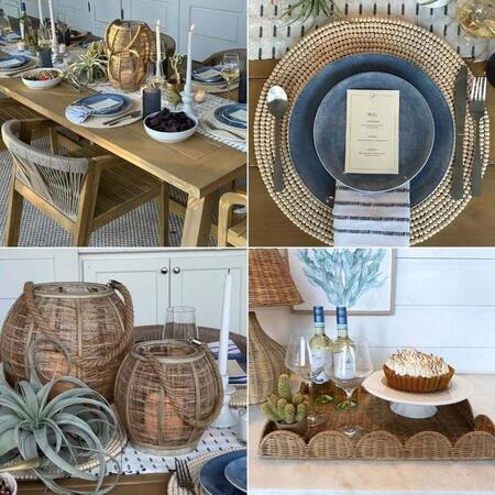 image by At Home containing table, picture, plate, photo, collage