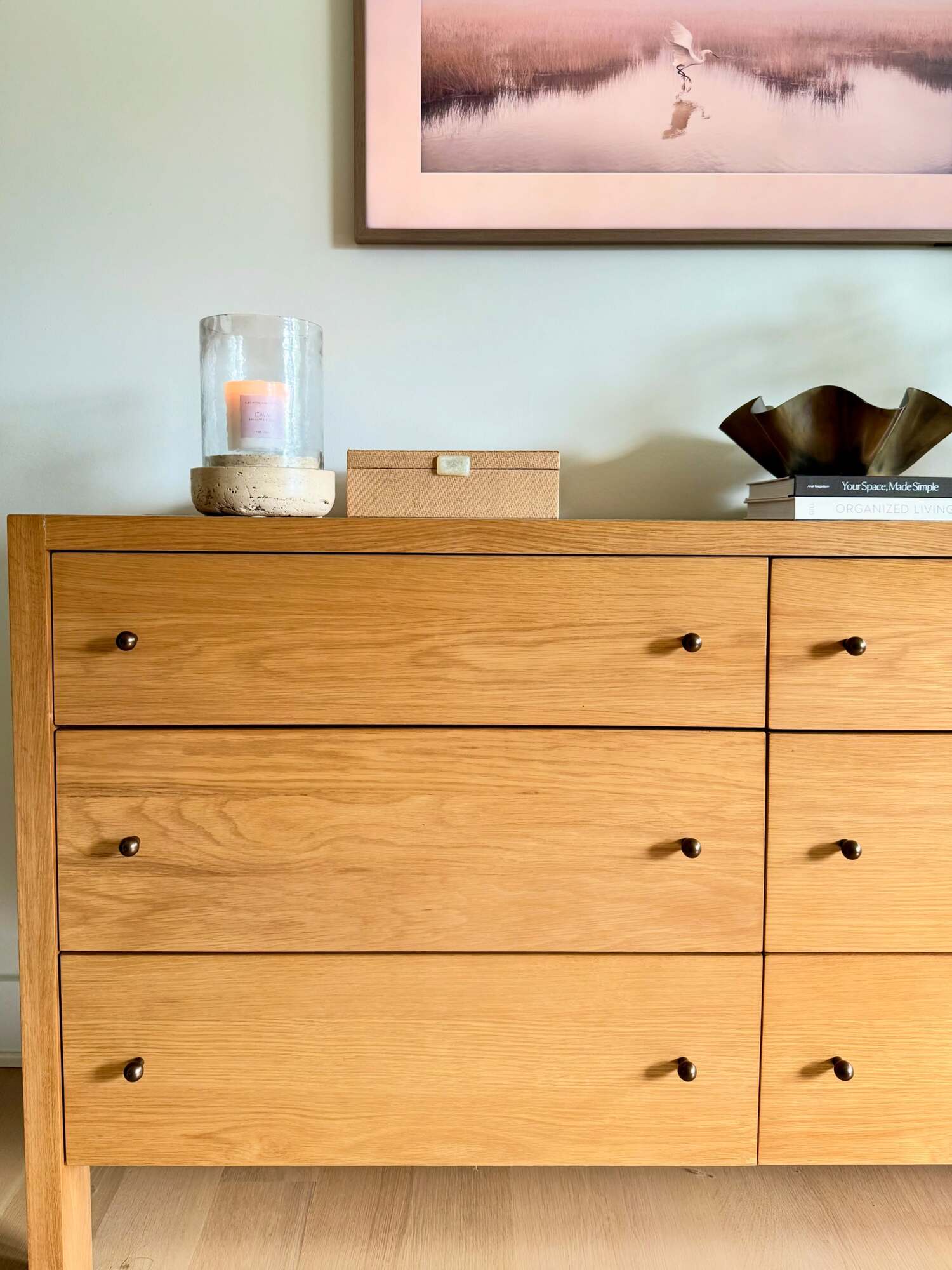 natural oak dresser ROUND OFF DRESSER: OAK